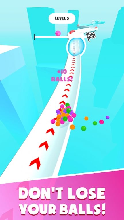 球球滑道赛游戏中文版（Racing Balls）图4: