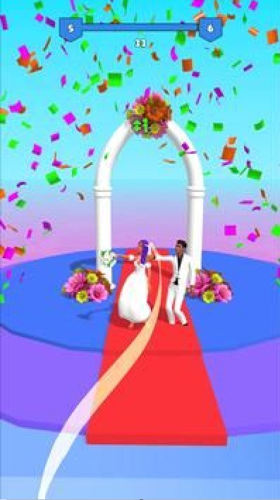 新娘跑步3D游戏安卓最新版（BridalRun3D）图2: