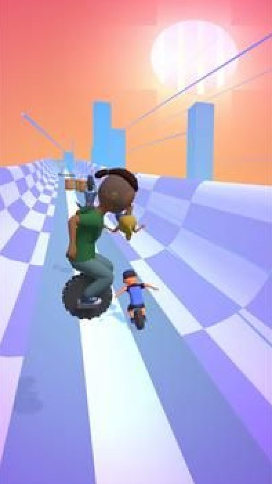 独轮车驾驶员3D游戏官方安卓版（Monocycle Driver 3D）截图2: