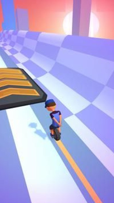 独轮车驾驶员3D游戏官方安卓版（Monocycle Driver 3D）截图1: