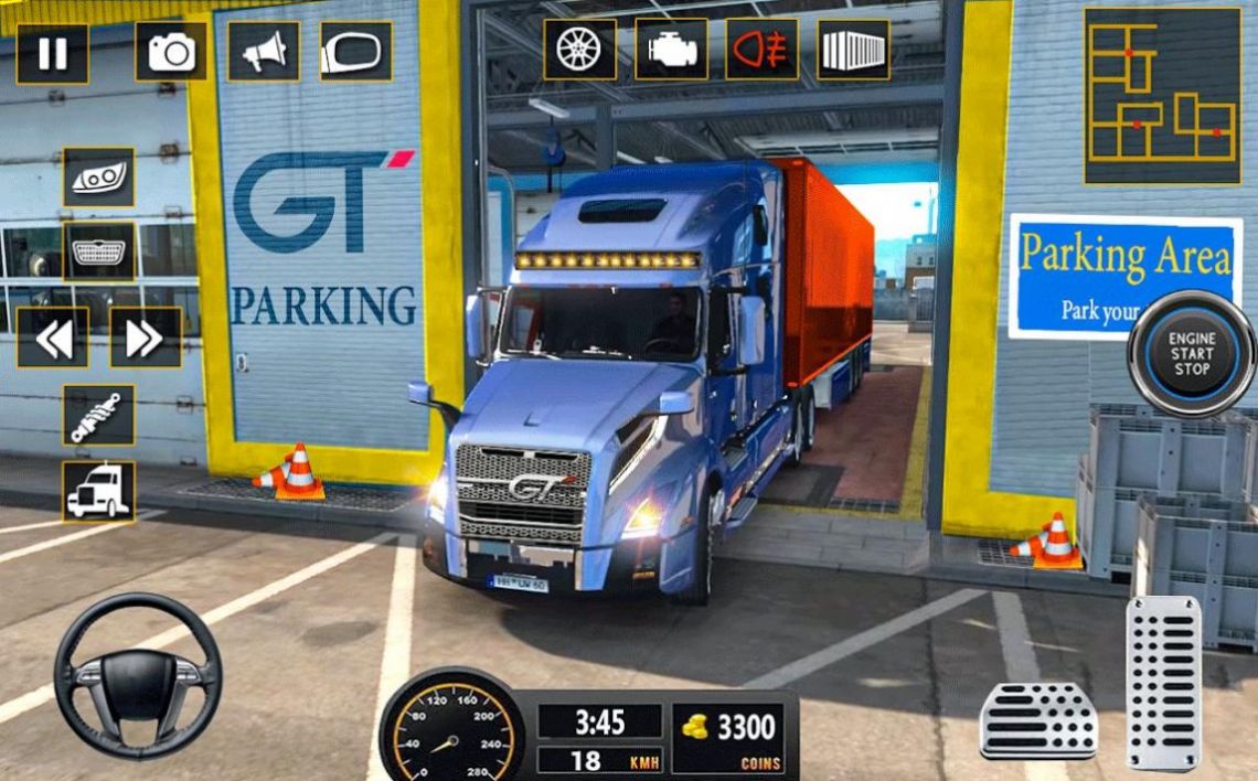 卡车驾驶停车模拟3D游戏官方版（Truck parking game）图3: