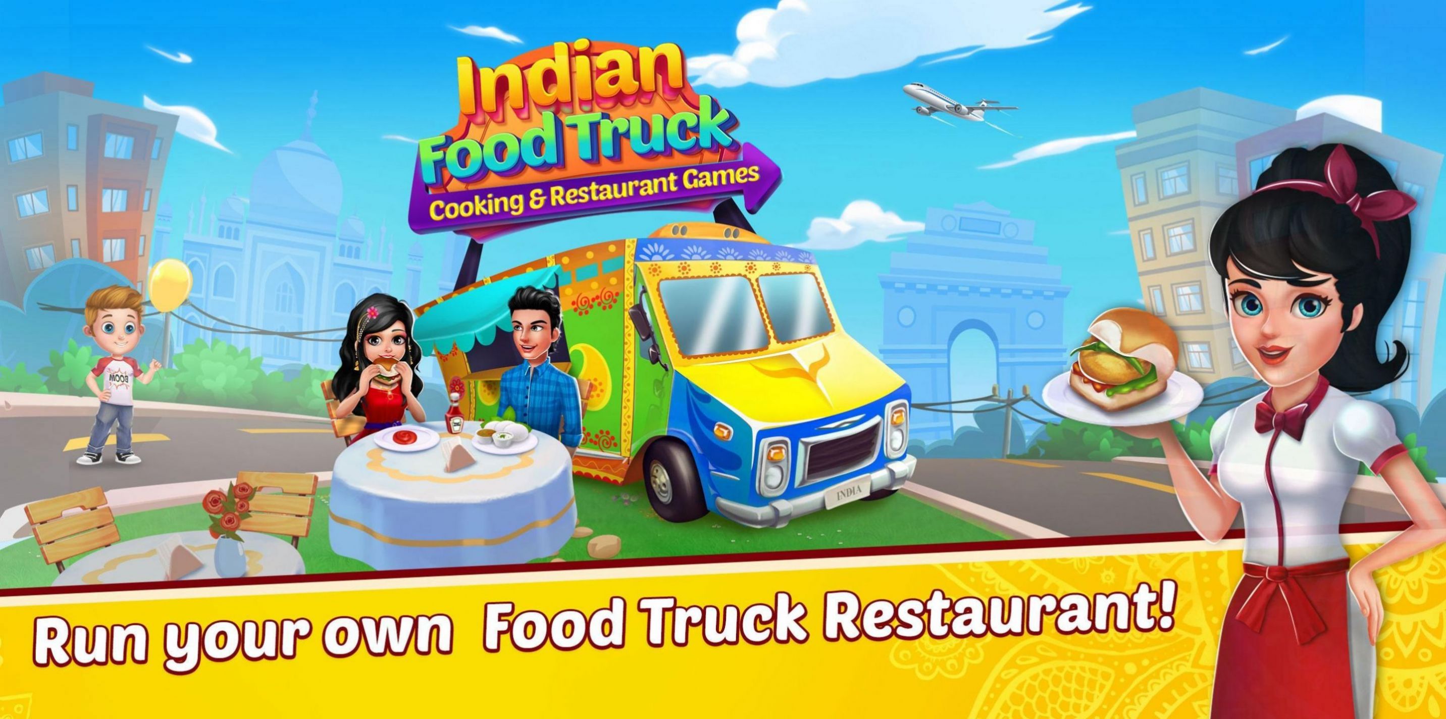 印度的美食卡车游戏中文版（IndianFoodTruck）图3: