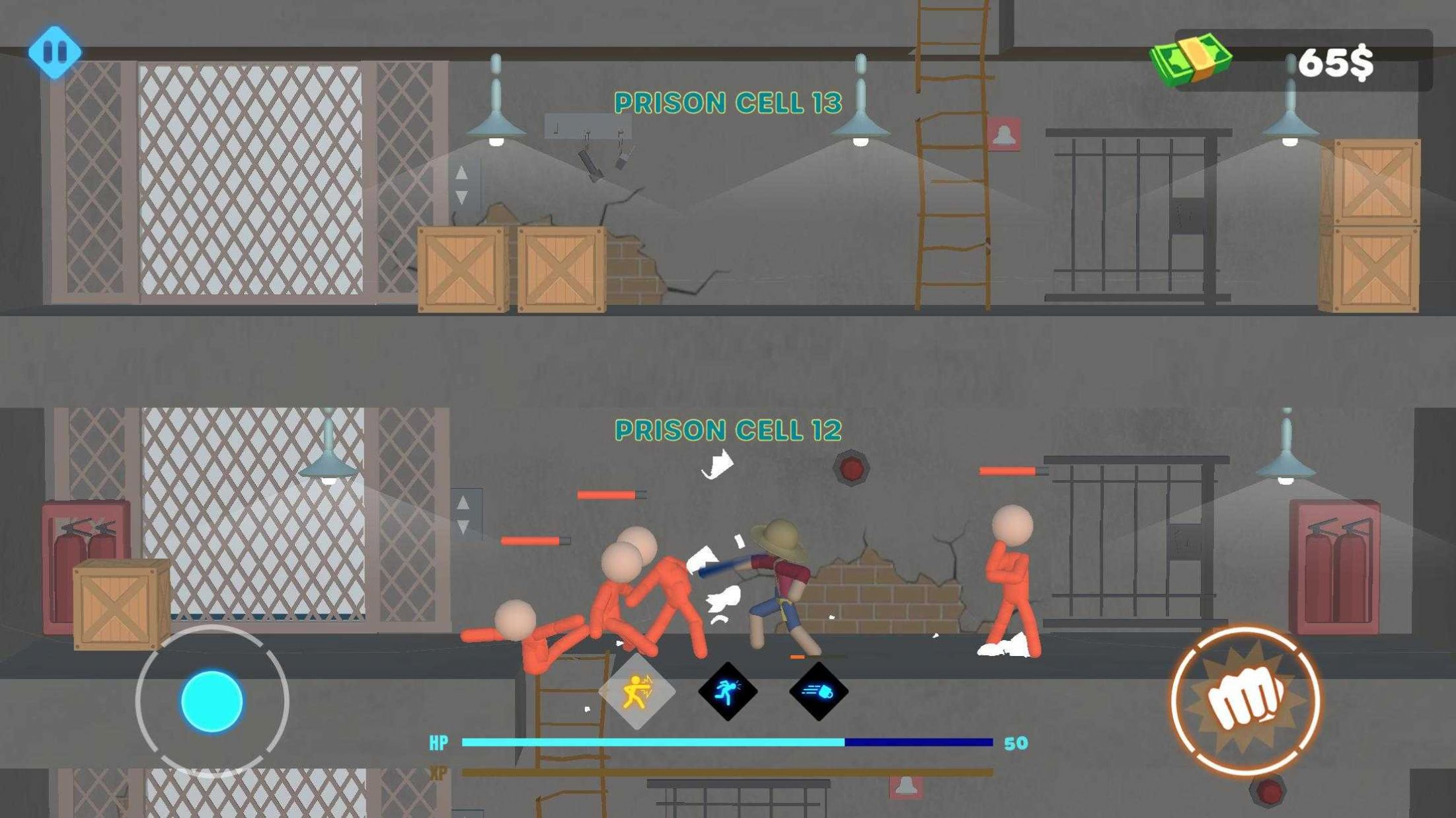 火柴人逃脱地狱监狱游戏手机版图1: