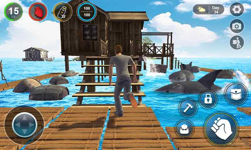 海洋筏生存模拟器游戏中文手机版图2: