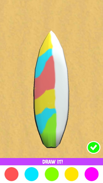 绘制冲浪板3D游戏安卓版下载（DIY Surfboard）图2: