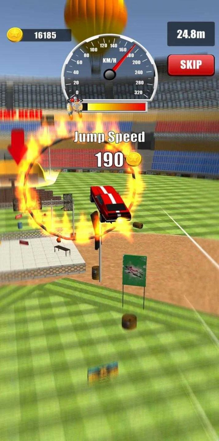 超级汽车飞跃游戏官方安卓版（Super Car Jumping）图1: