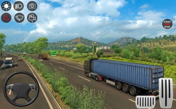 越野欧洲卡车模拟器游戏下载手机版截图1: