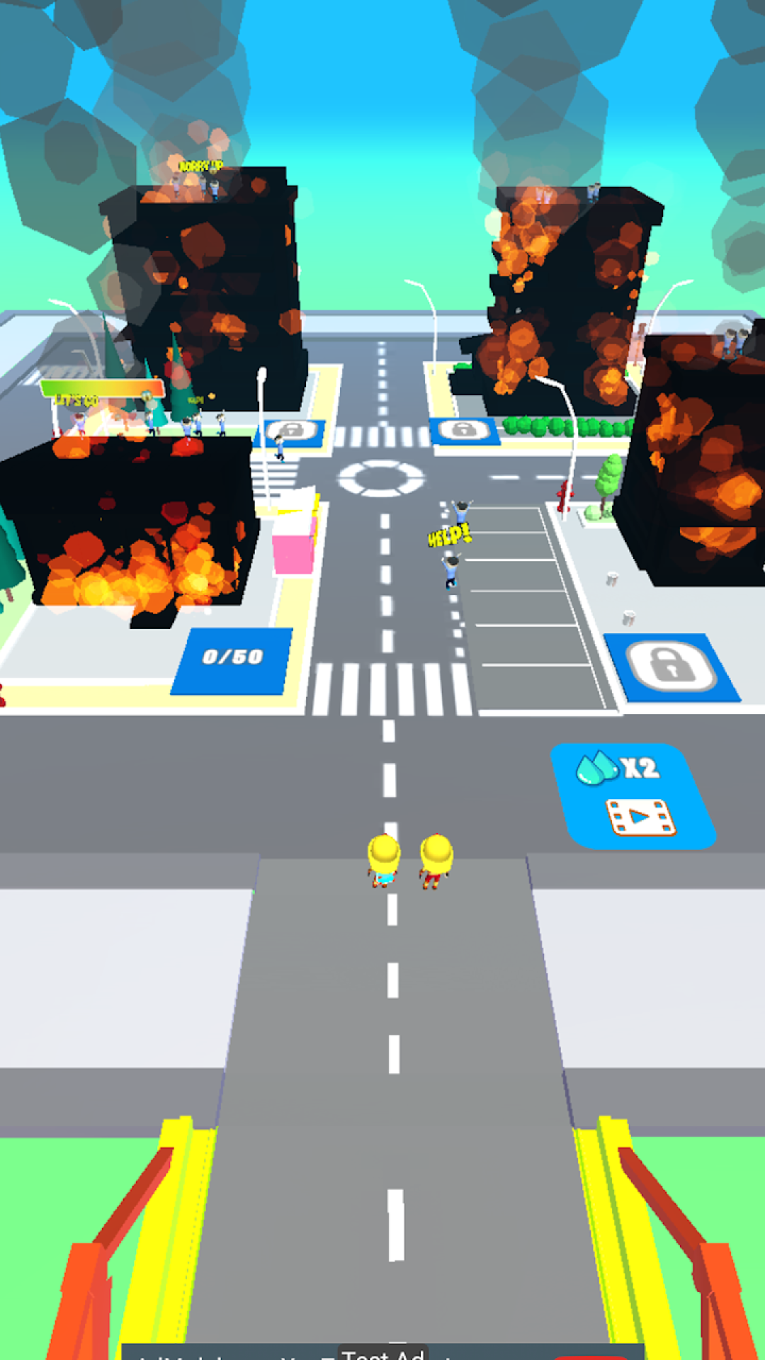 消防员奔跑拯救城市游戏安卓版下载图1: