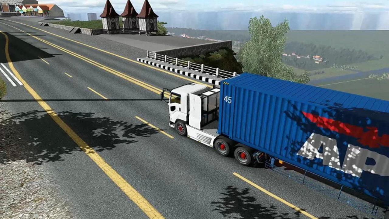 城际运输车游戏中文版（euro intercity transport truck similator）图3:
