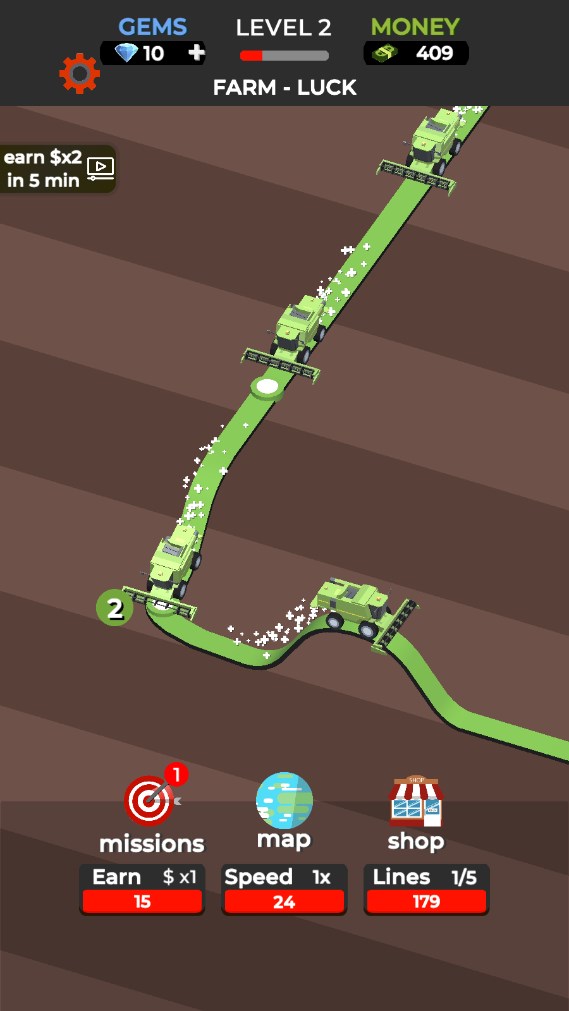 空闲农场模拟器游戏最新版（Idle Farm Simulator）图1: