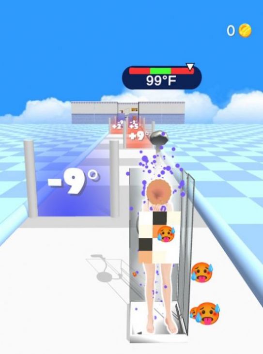 淋浴奔跑游戏中文手机版（Shower Run）图1:
