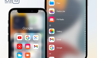 iOS 15 Launcher For Android（仿苹果ios主题系统）app官方版图片1