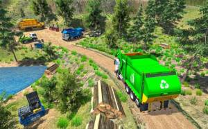 垃圾车司机卡车模拟游戏图2