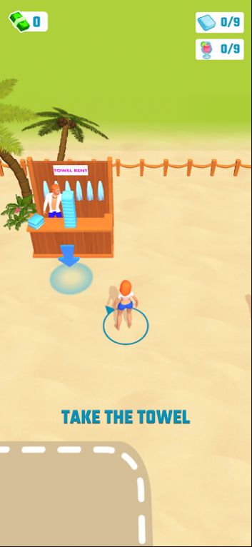 海滩度假村游戏最新版（Beach Resort Idle）图1: