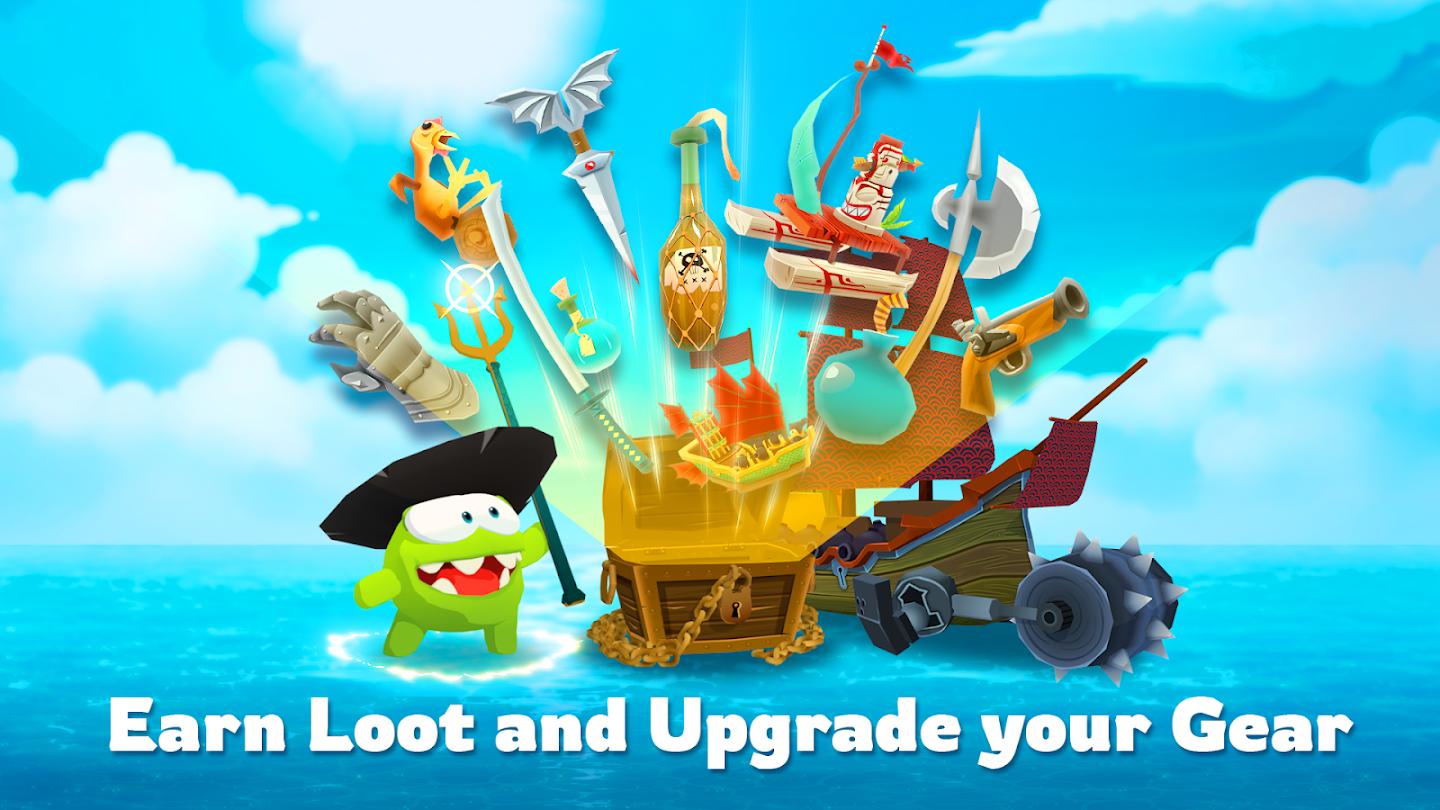 海盗部族游戏手机版下载安装（Om Nom Pirates Clans）截图2: