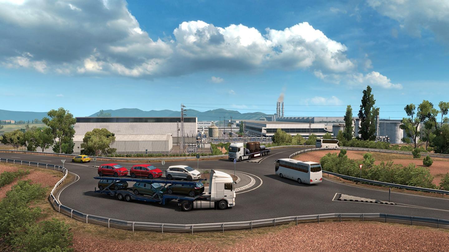 欧洲拖车模拟游戏手机版下载（Truck Simulator Europe Games）图3: