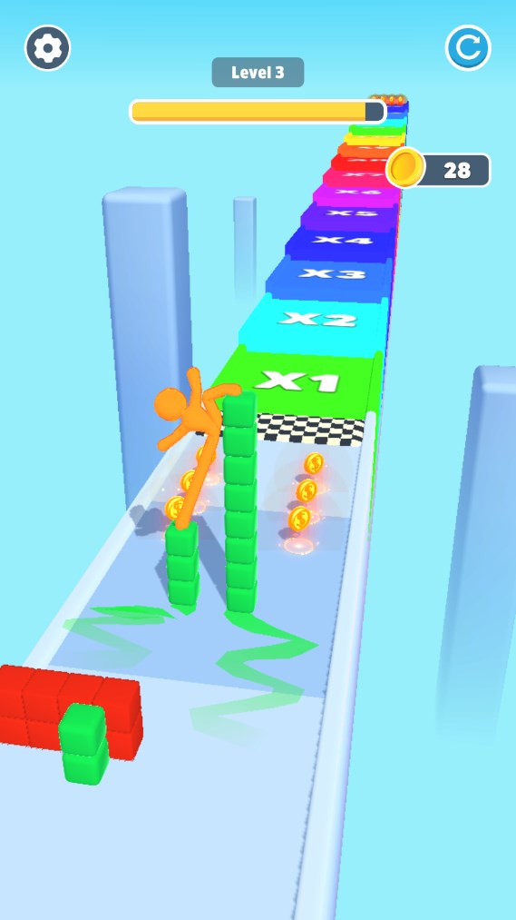 立方体溜冰游戏中文版（Cube Skating）图1: