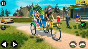 自行车人力车驾驶游戏图2