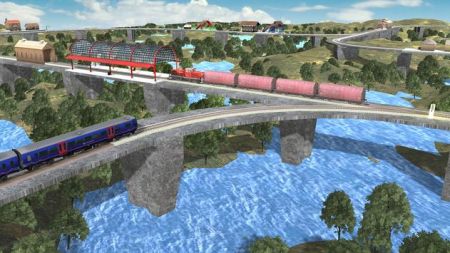 火车运输模拟器中文手机版（Train Transport Simulator）图1:
