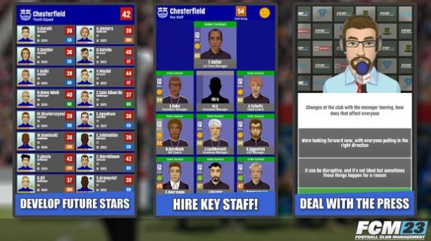 CSD23足球经理手机游戏中文版图2: