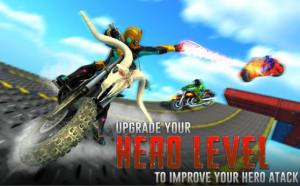 自行车特技超级英雄竞赛3D最新版图3