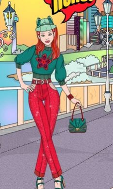 女孩装扮和涂色书游戏安卓版下载图2: