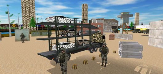 陆军卡车货运司机游戏官方手机版图1:
