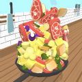 美食颠勺跑游戏安卓版（Food Flip 3D）