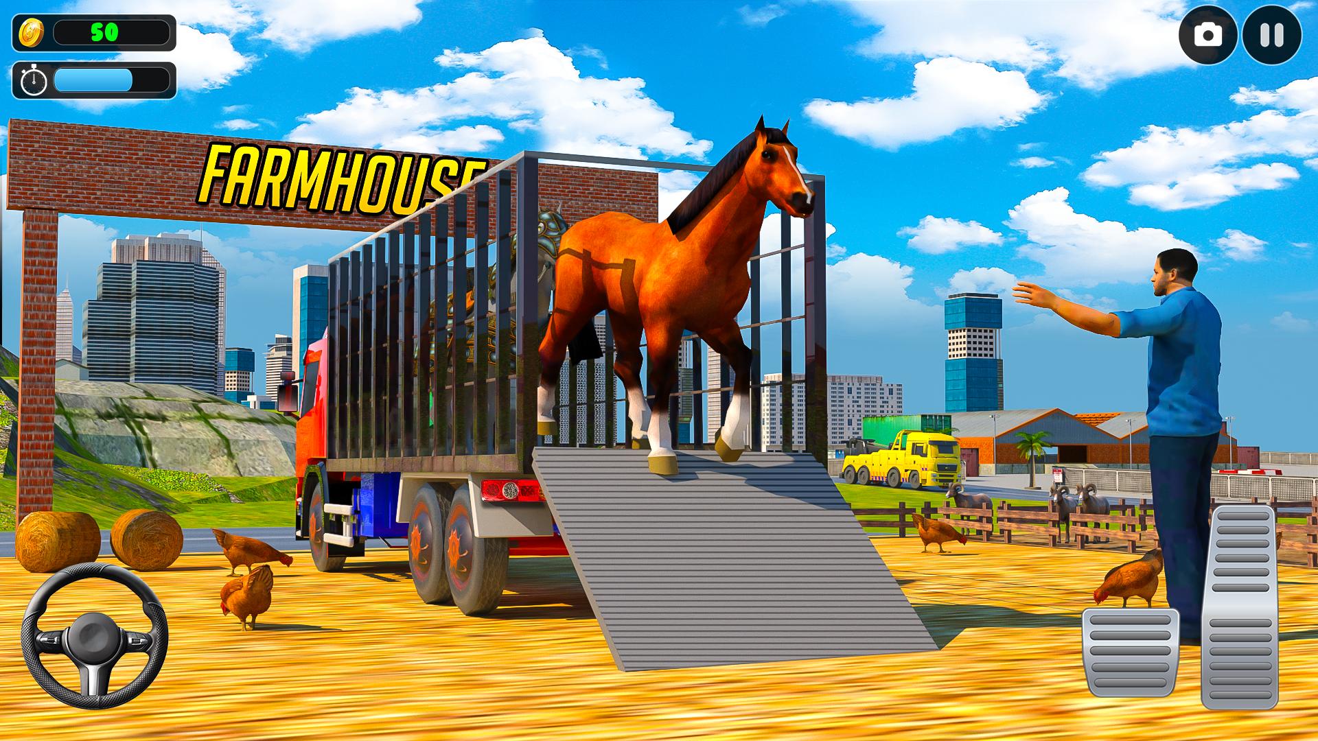 农场动物货运卡车模拟3D游戏官方版图1: