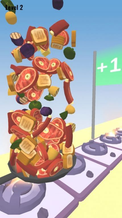 食物翻转3D游戏安卓版下载图2: