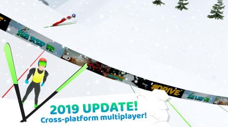 滑雪冲刺跳跃游戏苹果下载安装（Ski Jump）图1: