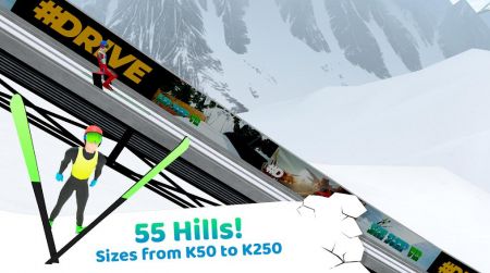 滑雪冲刺跳跃游戏苹果下载安装（Ski Jump）图3: