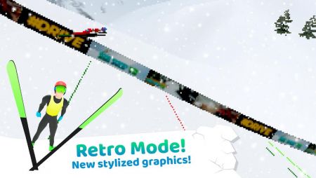 滑雪冲刺跳跃游戏苹果下载安装（Ski Jump）图2: