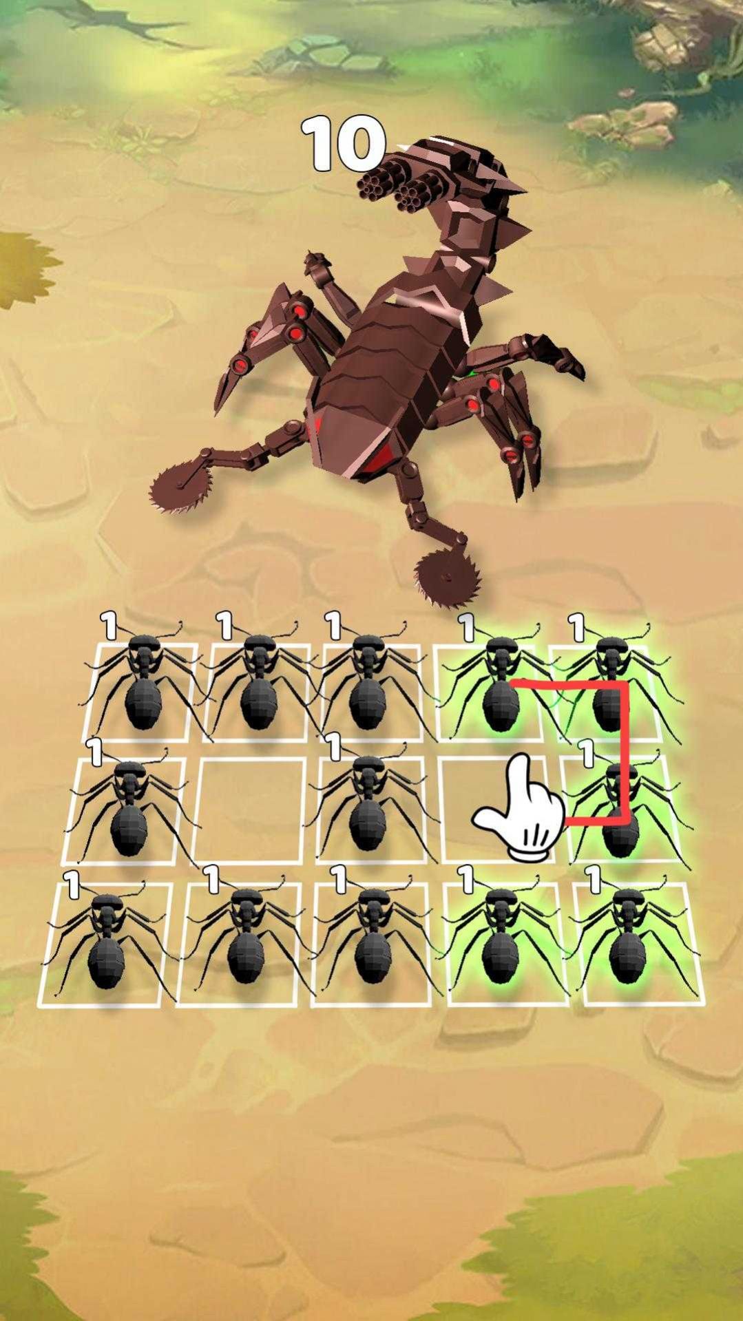 合并蚂蚁昆虫融合游戏下载安卓截图2: