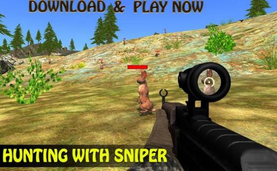 狙击手猎兔狩猎游戏安卓版下载（Rabbit Hunting）截图4: