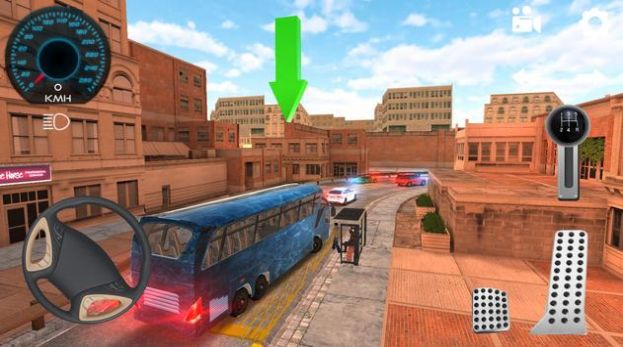 巴士驾驶舱模拟器游戏手机版（Bus Simulator Cockpit Go）截图2: