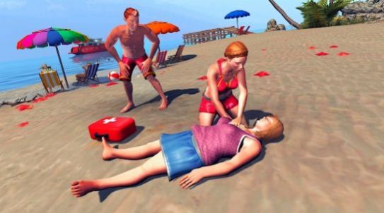 海滩救援游戏官方版截图1: