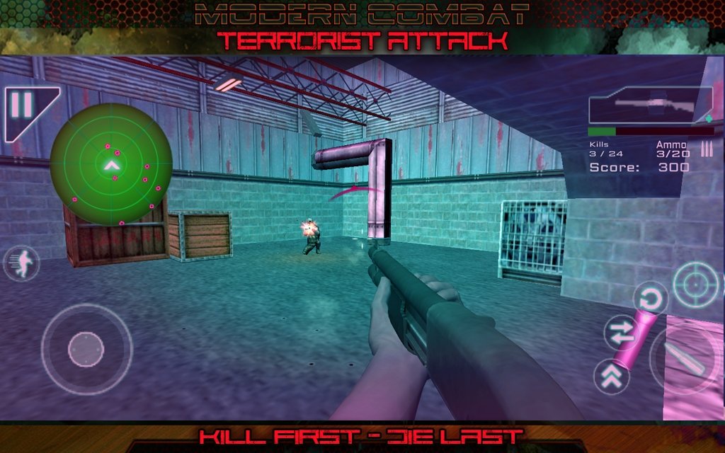 现代反恐战争手机游戏下载安装（Modern Combat Terrorist Attack）图4: