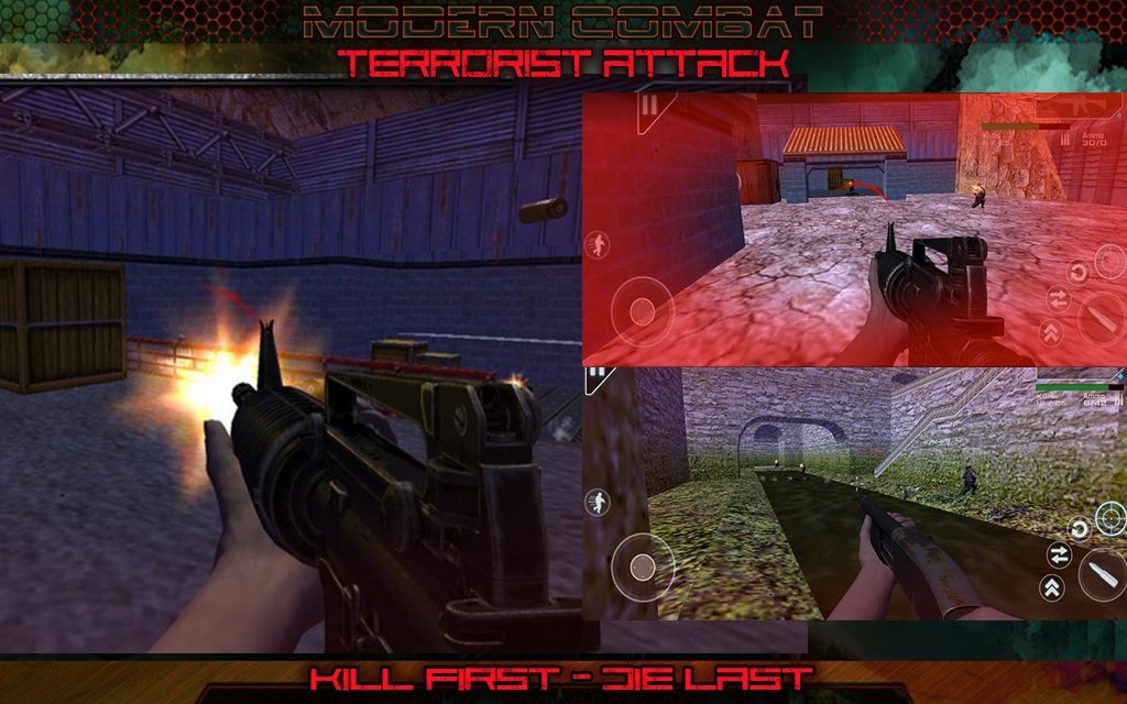 现代反恐战争手机游戏下载安装（Modern Combat Terrorist Attack）图2: