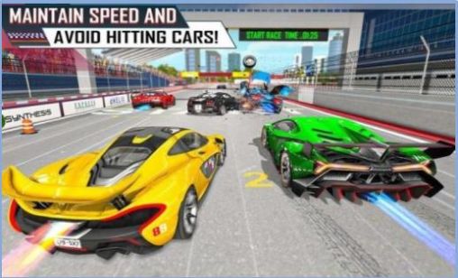 超级汽车轨道赛游戏最新版图1: