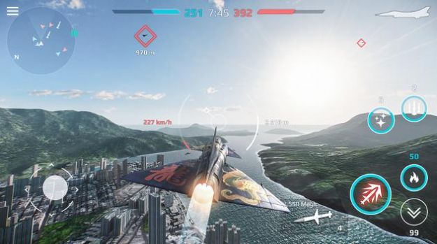 空战现代战争飞行游戏最新手机版图2: