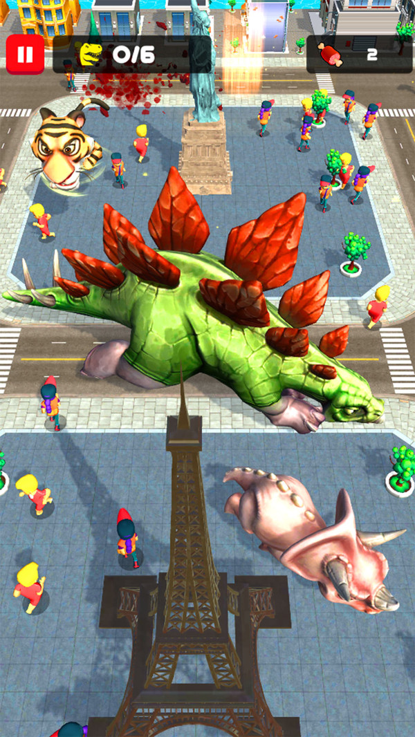 恐龙大破坏游戏安卓版图片1