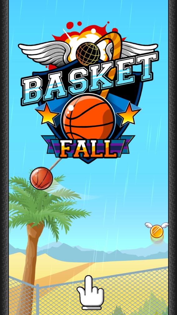 入篮大师游戏安卓版（Basket Fall）图1: