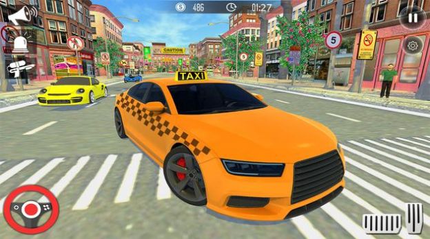 现代出租车驾驶模拟器游戏手机版最新版截图1: