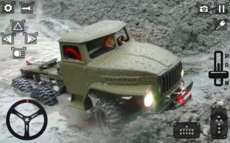 泥浆车离线驾驶游戏中文版（Mud Truck Driving Offline）截图1: