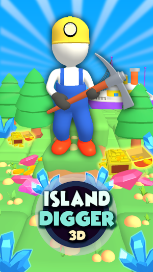 岛屿挖掘机3D游戏官方版图片1