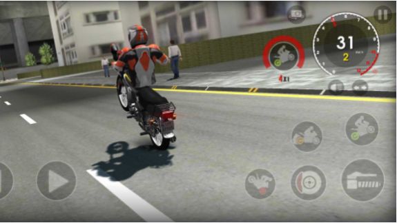 城市摩托车狂飙游戏官方手机版图1: