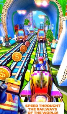 纸火车冲刺游戏官方安卓版（Paper Train: Rush）图片1