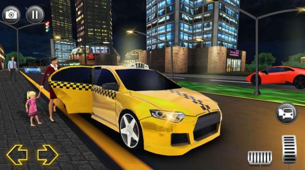 跑车出租车模拟器游戏最新手机版图1: