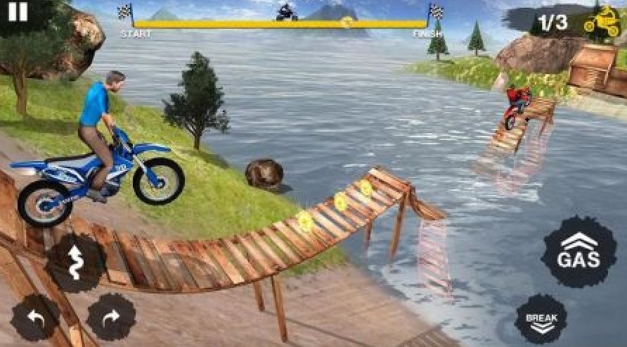 特技摩托赛车技巧游戏官方版（Stunt Bike Racing Tricks）图2: